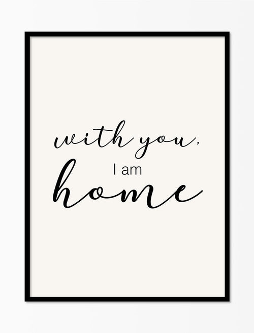 Avec toi, je suis à la maison