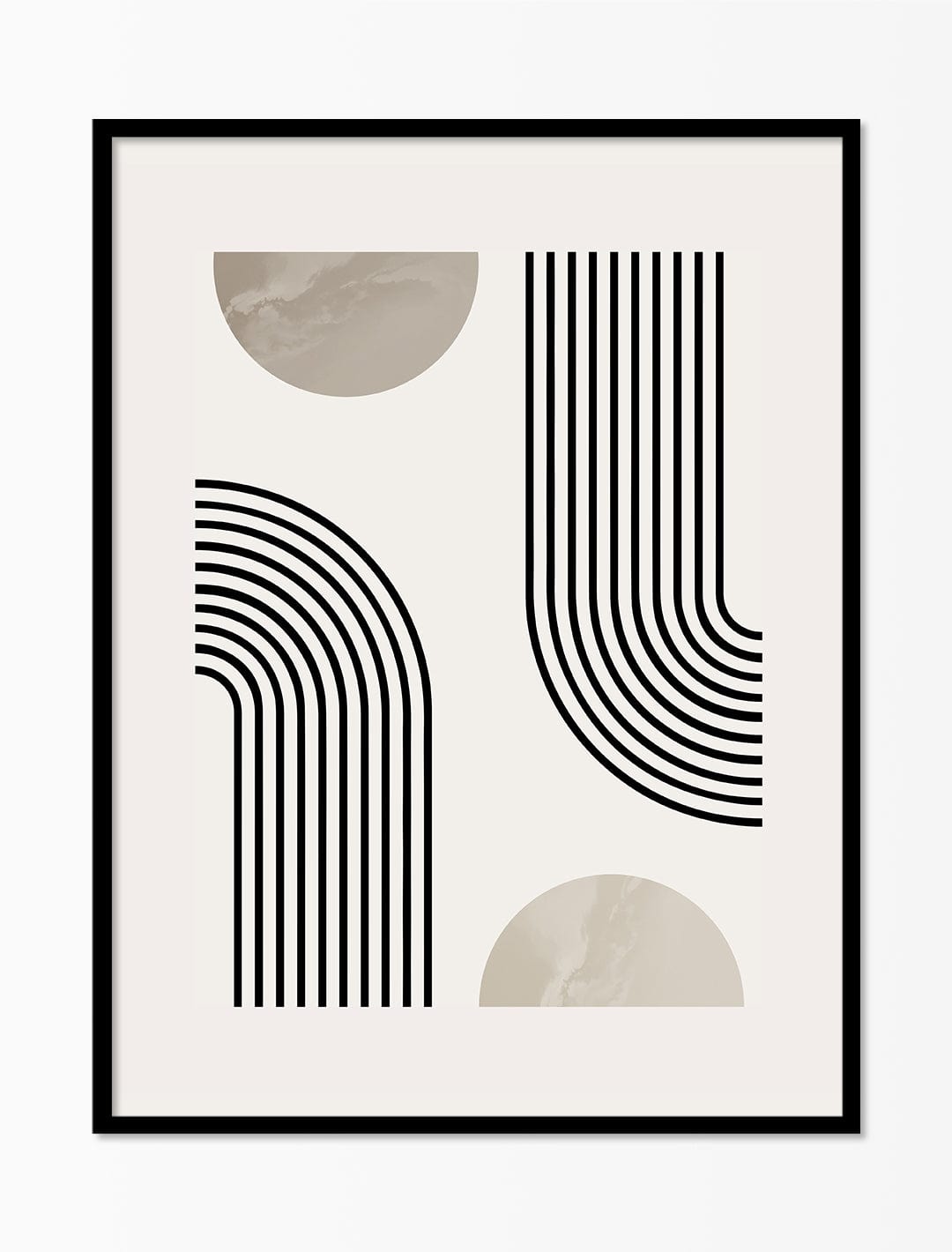 Poster – Abstrakte Linien Nr. 2
