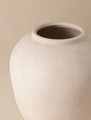 Vase en céramique Isla – Beige