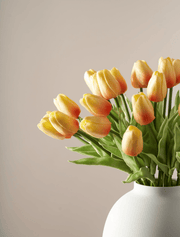 Tulipes artificielles – Sunrise (25 tiges)