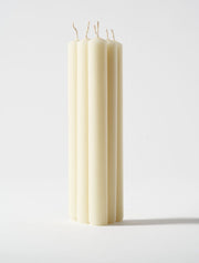 Bougies de table 20,3 cm – Ivoire (lot de 6)