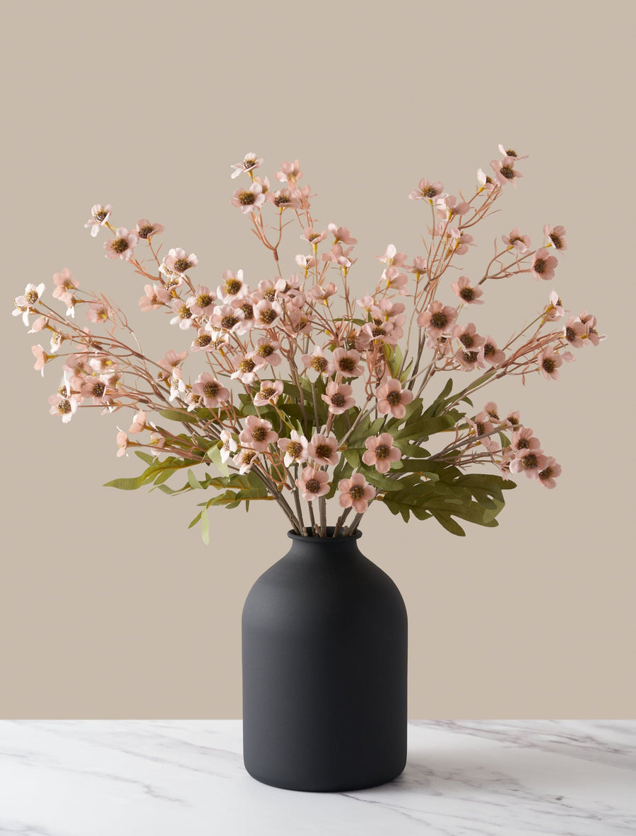 Fleurs de cire artificielles – Rose (10 tiges)