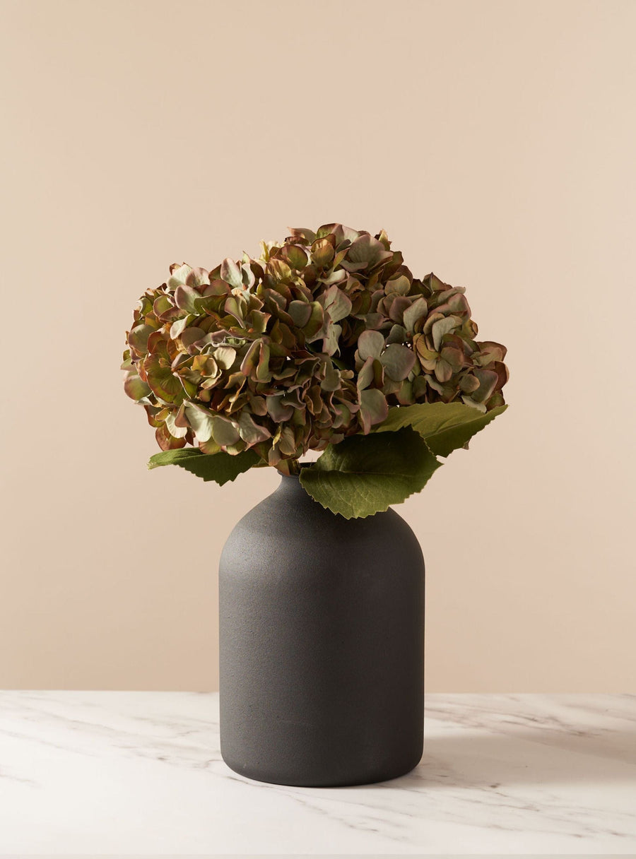 Bouquet de hortensia artificiels - Vert (4 tiges)