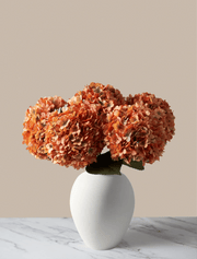 Grands hortensias artificiels – Sunrise (5 tiges)