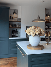 Bouquet d’hortensias artificiels d’automne – Crème (7 tiges)