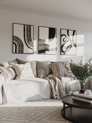 Composition murale de 3 affiches – Simply Scandi