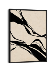 Framed Canvas – Line Art No. 4