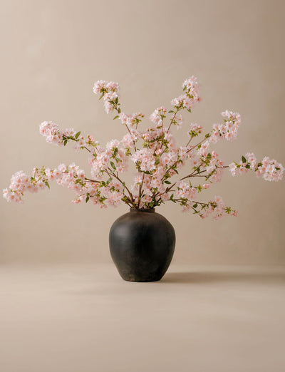 Faux Japanese Cherry Blossom Branches – Powder Pink (6 stems)
