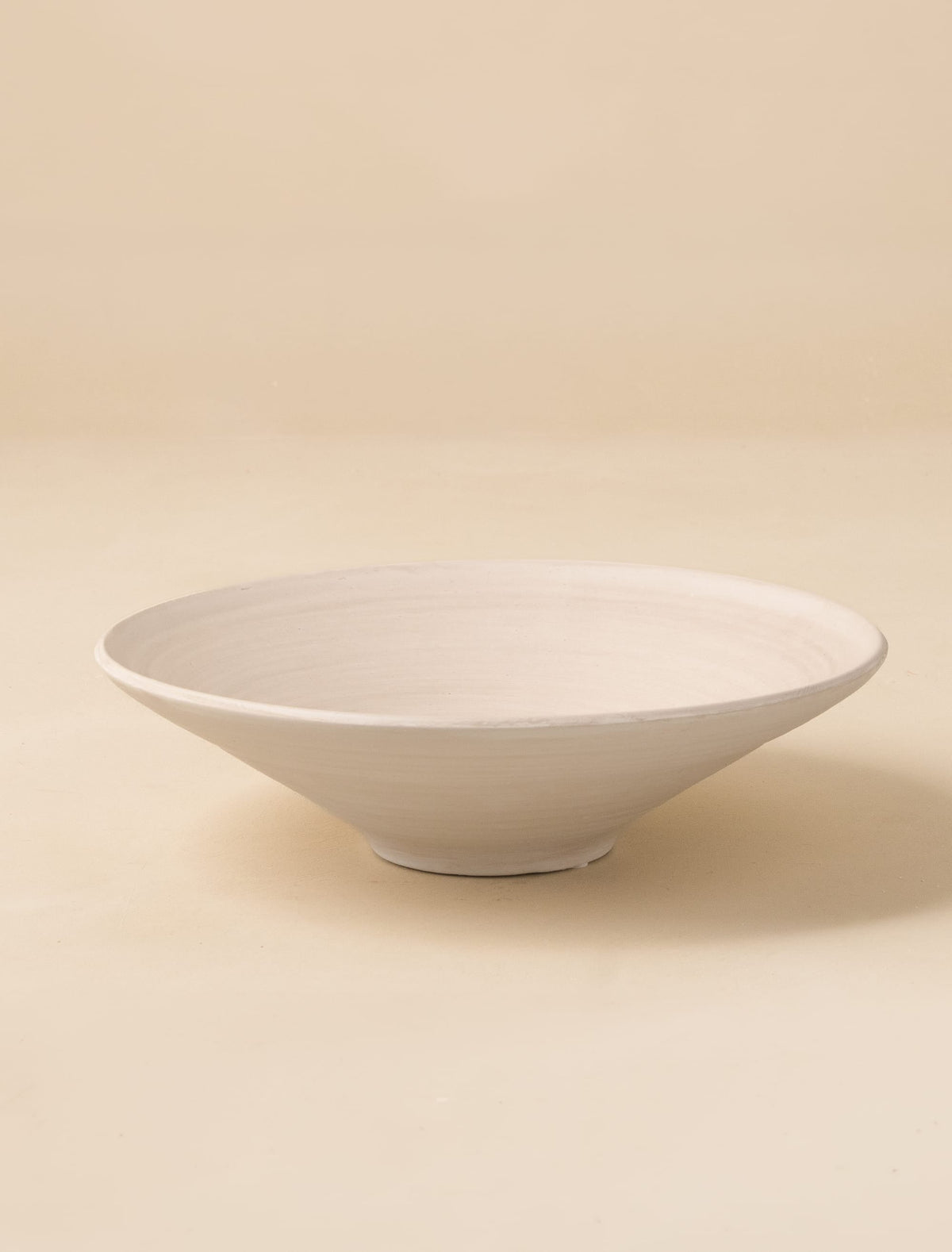 Dekoschale Cleo – Gebürstetes Beige