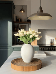 Tulipes artificielles – ivoire (25 tiges)