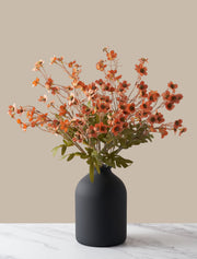 Faux Wax Flowers – Umber (10 stems)