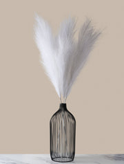 Grande pampa artificielle – Blanc (3 tiges)