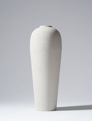 Grand vase Lola – Taupe pâle Texturé