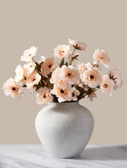 Pivoines Moutan artificielles – Pêche (8 tiges)