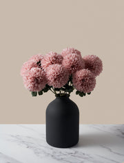 Große künstliche Kiku-Chrysanthemen – Rosa (10 Stiele)
