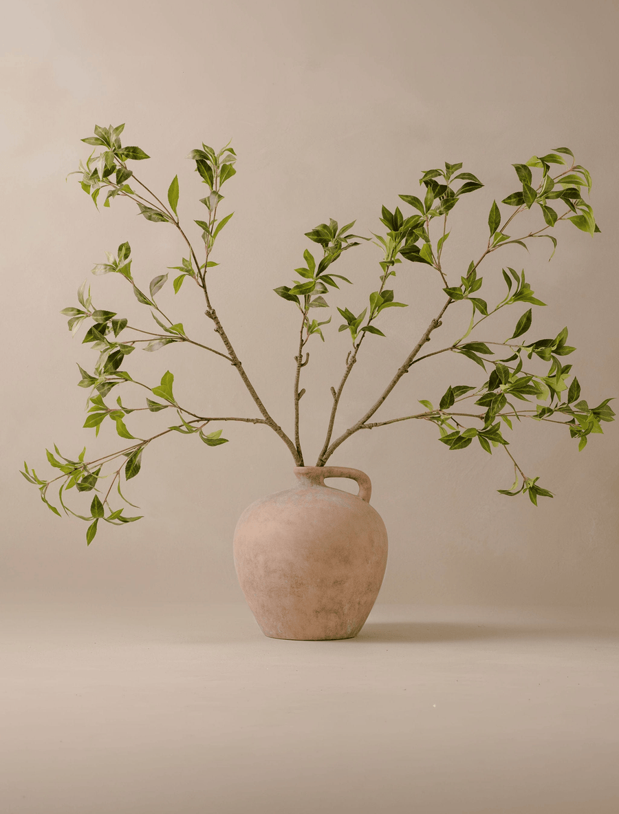 Grandes branches de piéris artificiel vert (2 branches)