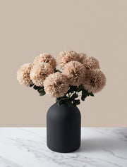 Large Faux Kiku Chrysanthemums – Cream (10 stems)