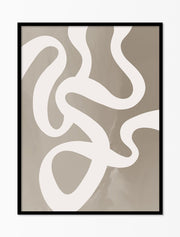 Affiche – Lignes abstraites n° 1