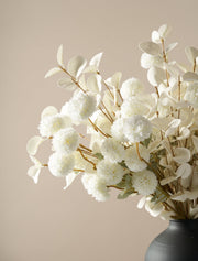 Faux Floral Arrangement – Ivory