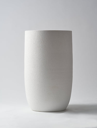 Grand vase en fer – Blanc