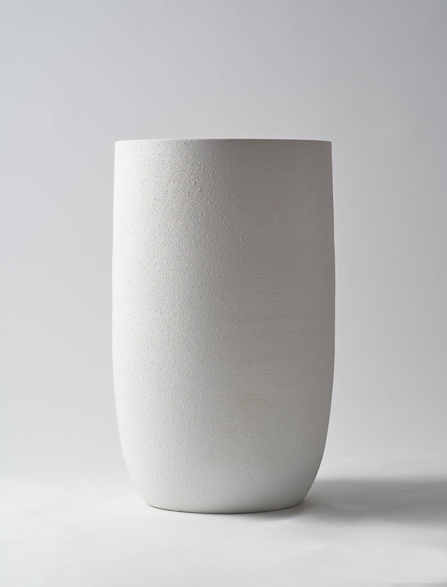 Grand pot en fer – Blanc