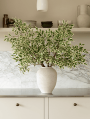 Grandes branches de ficus Anastasia artificiel (2 branches)