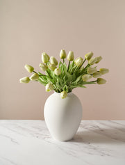 Tulipanes artificiales – Verde (25 tallos)