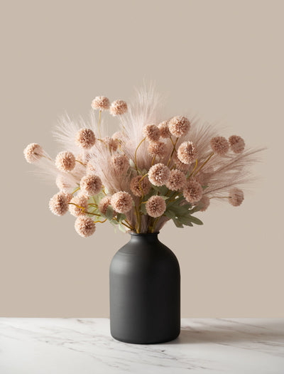 Composición floral artificial – Boho