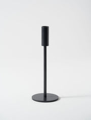 Grand Bougeoir Minimal – Noir