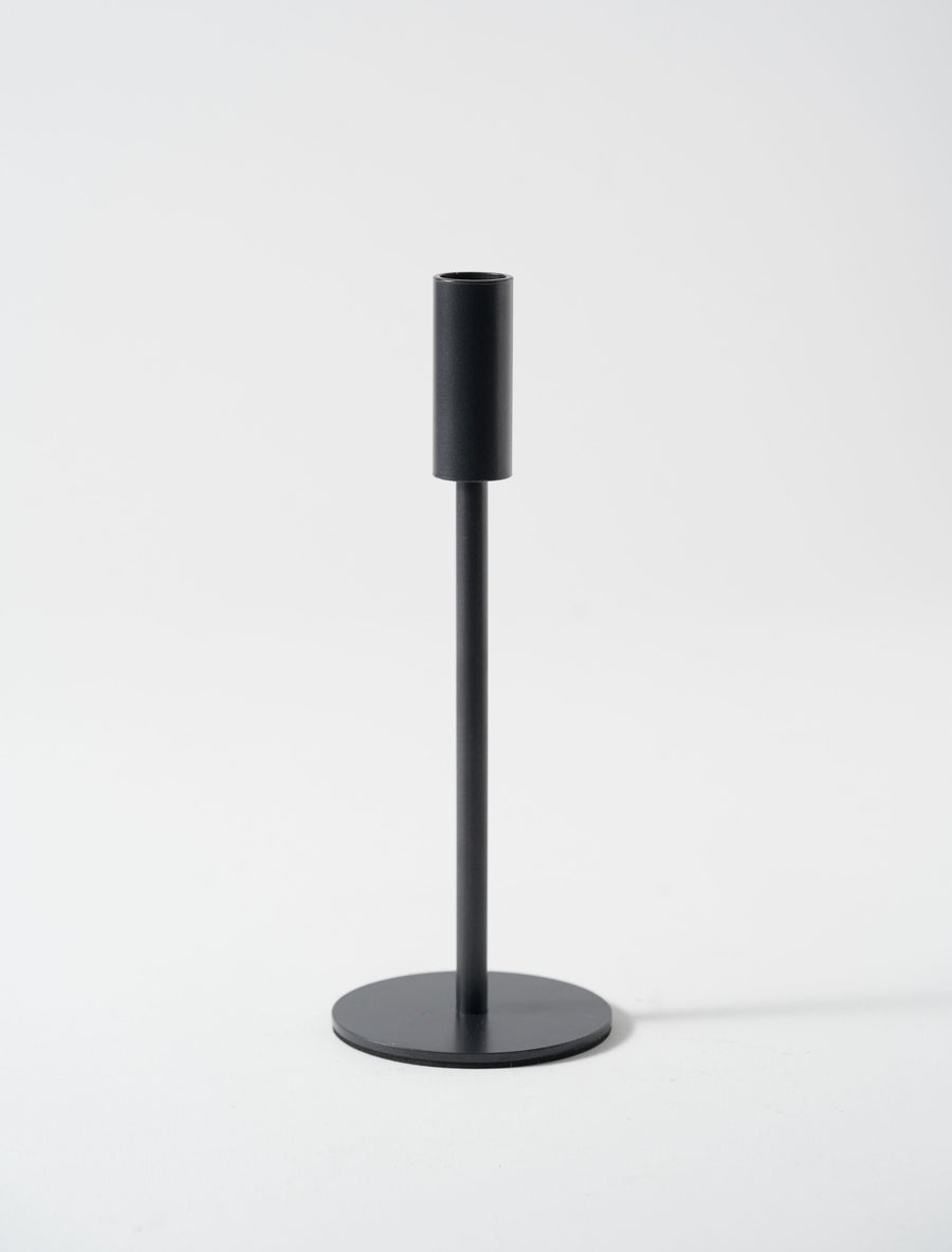 Grand Bougeoir Minimal – Noir