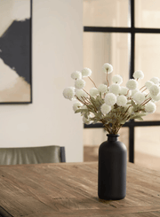Chrysanthèmes Kiku artificiels – Blanc (10 tiges / 50 fleurs)