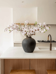 Grandes branches de magnolia artificiel – Blanc (8 tiges)